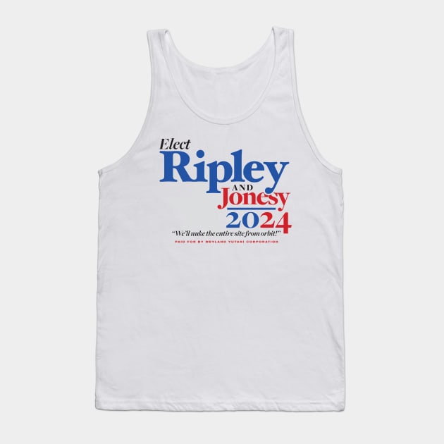 Ripley Jonesy 2024 Tank Top by MindsparkCreative